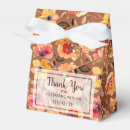 Search for autumn wedding favour boxes Bridal shower