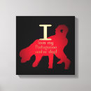 Search for dog canvas prints Typography