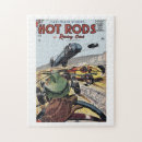 Search for hot rod puzzles Vintage