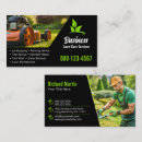 Search for black lawn business cards Landscaping
