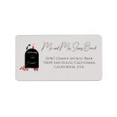 Search for red glitter return address labels Trendy