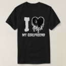 Search for gothic tshirts I love my girlfriend