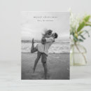 Search for modern christmas cards One photo