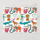 Search for abstract animal postcards Colourful