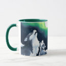 Search for wolf pups mugs Nature