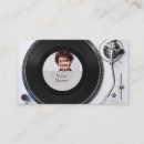 Search for turntable business cards Singer