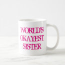 Search for sisters mugs Typography