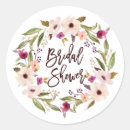 Search for rustic flowers bridal shower stickers Botanical