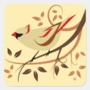 Search for cardinal bird stickers Autumn
