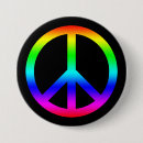 Search for peace symbol badges Black