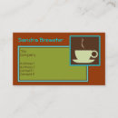 Search for cappuccino business cards Java
