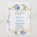 Search for pale blue wedding invitations Botanical