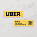 Search for uber business cards Ride sharing