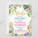 Search for pineapple pool party invitations Luau