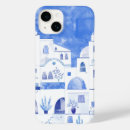 Search for santorini iphone cases Watercolor