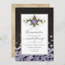 Search for black mermaid invitations Glitter