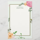 Search for vintage stationery paper floral