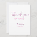 Search for come as you are party invitations Thank you for coming