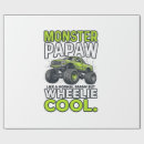 Search for monster truck wrapping paper Dadgifts