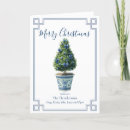 Search for topiary christmas cards Watercolor