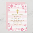 Search for floral first communion invitations Girl