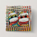 Search for sock monkey badges Kids