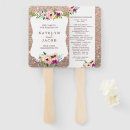 Search for rose gold wedding programs Ceremony