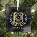 Search for police badge christmas tree decorations Thin blue line