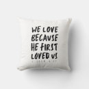 Search for we love because home living Scripture