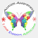 Search for autism butterfly stickers Autism spectrum disorder