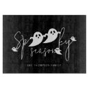 Search for halloween chopping boards Black and white