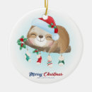 Search for sloth christmas tree decorations Animals