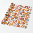 Search for fall leaves gift wrap Cute