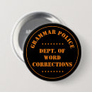 Search for grammar police badges Humour