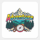 Search for mountain design stickers Adventure