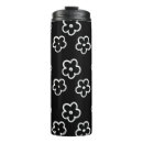 Search for cute white flowers mugs Black and white