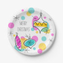 Search for retro christmas plates Mid century