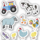 Search for cow and chicken stickers Duck