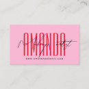 Search for makeup artist business cards Modern