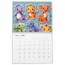 Search for cartoon calendars Cute
