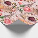 Search for tea cup wrapping paper Vintage