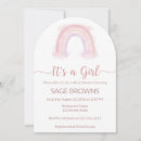 Search for rainbow baby girl shower invitations Neutral