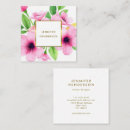 Search for watercolor flowers business cards Professional
