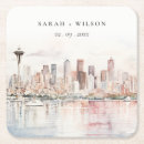 Search for seattle coasters Watercolor