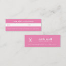 Search for hairdresser appointment cards Scissors