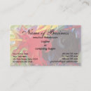 Search for fire bird business cards flames
