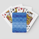 Search for light blue playing cards Geometric