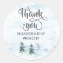 Search for watercolor tree wedding stickers Woodland