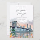 Search for nyc skyline wedding invitations New york