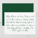 Search for forest green invitations Simple